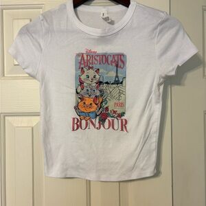 Disney The Aristocats Women’s Baby Tee